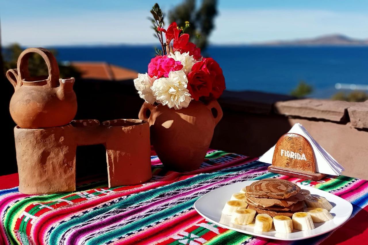 Hospedaje Rural La Florida En Llachon, Titicaca プーノ エクステリア 写真